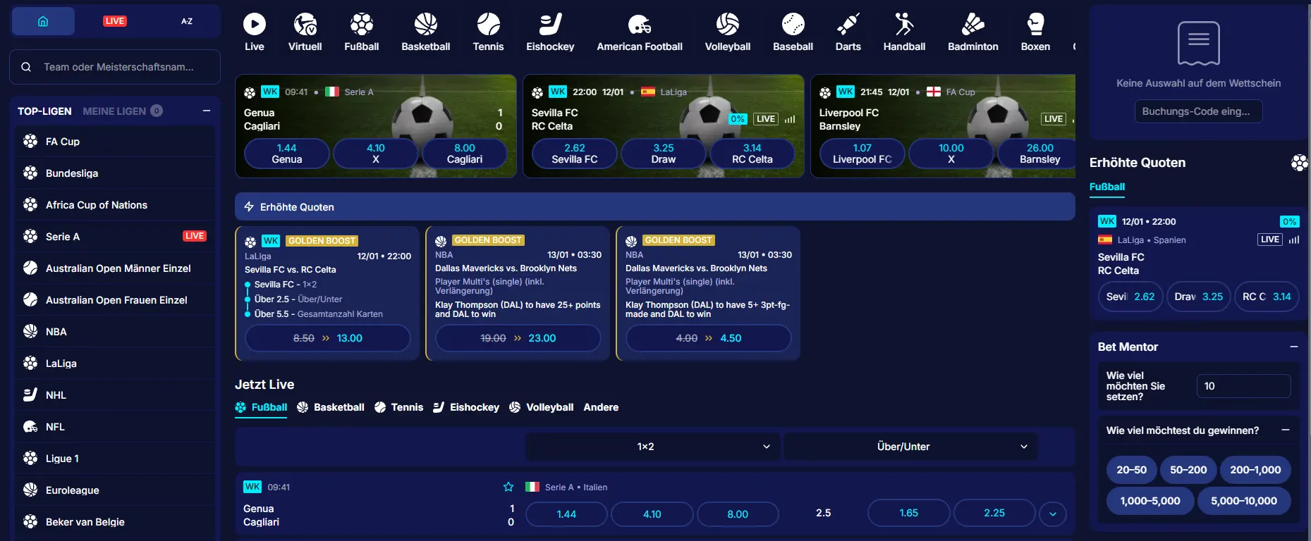 orionsbet casino sportwetten